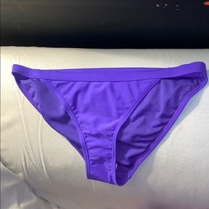 Purple bikini bottoms